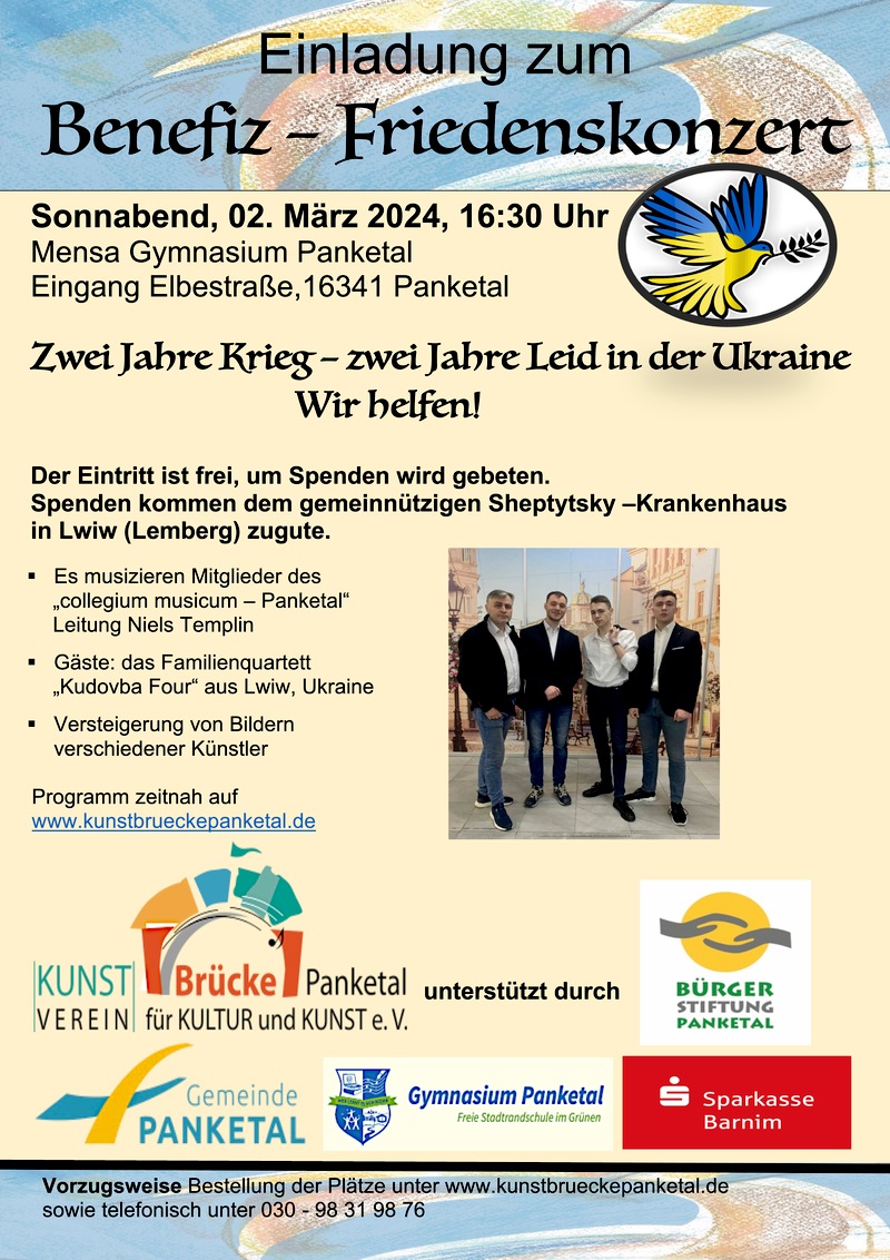 Benefizkonzert für die Ukraine, Berlin-Karow