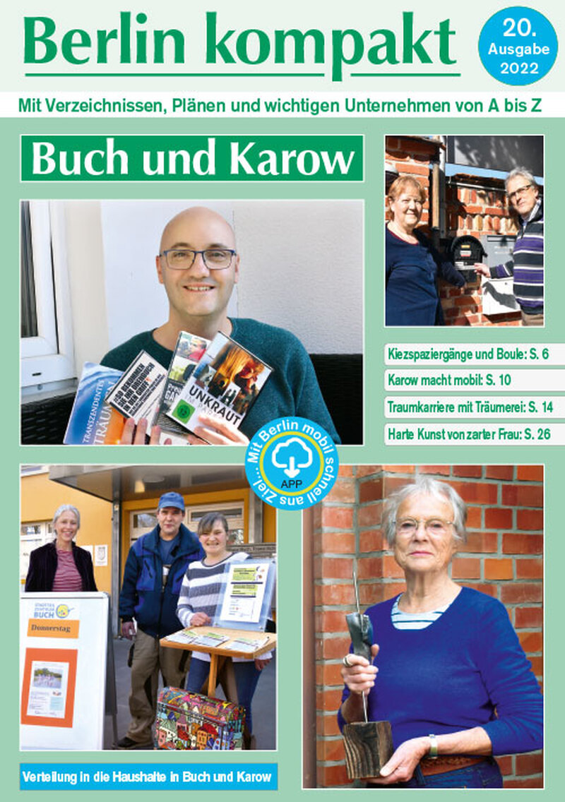 Broschüre 2022 erschienen, Berlin-Karow