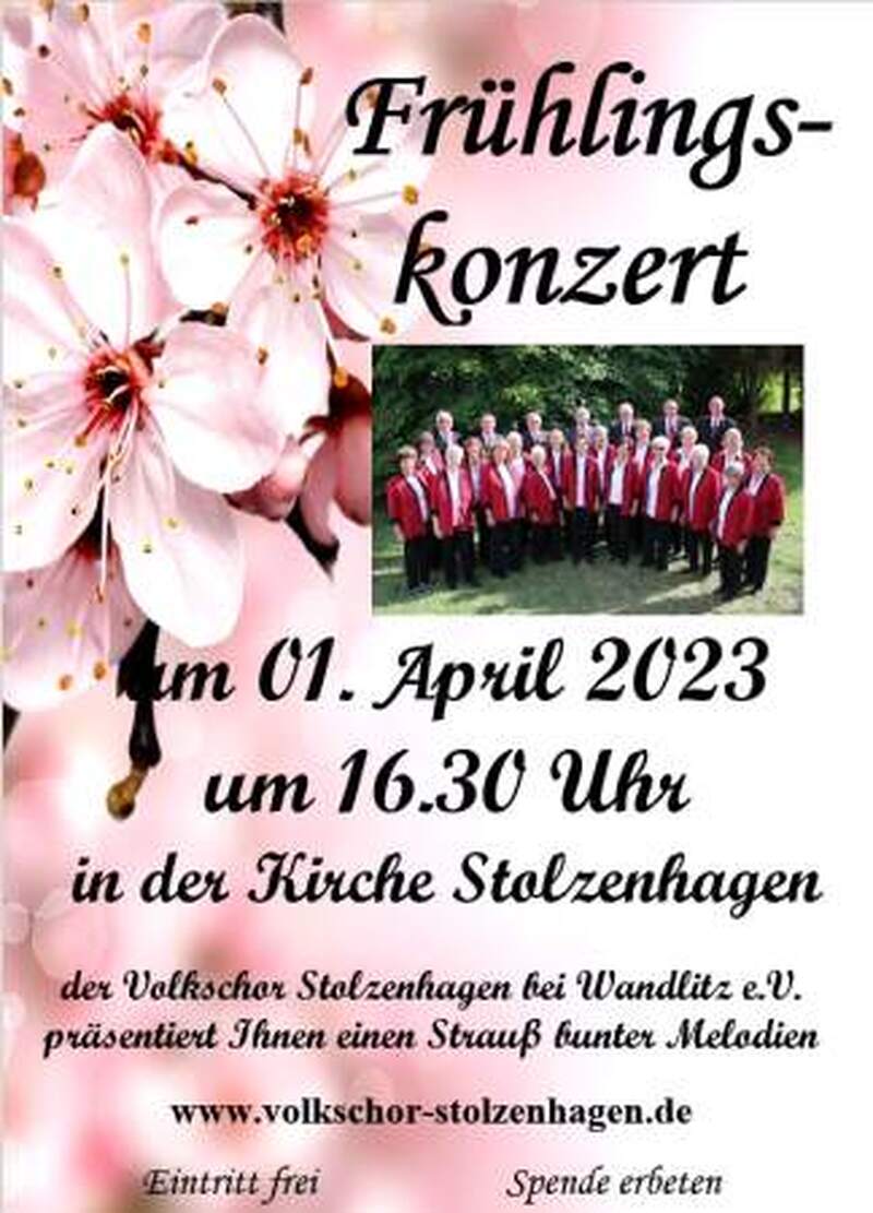 Frühlingskonzert in Stolzenhagen, Berlin-Karow